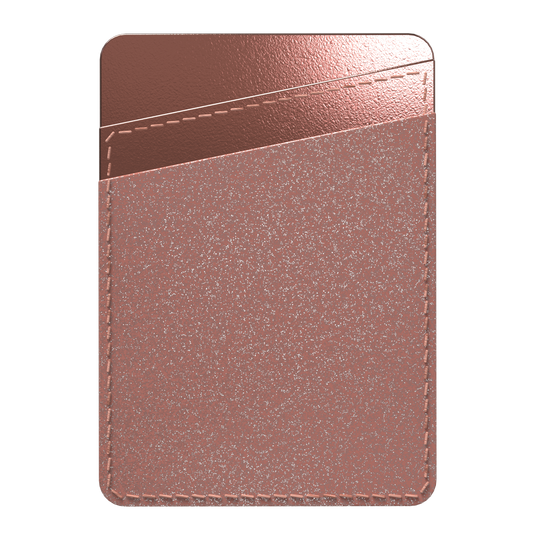 Rose Gold Glitter Smartphone Wallet