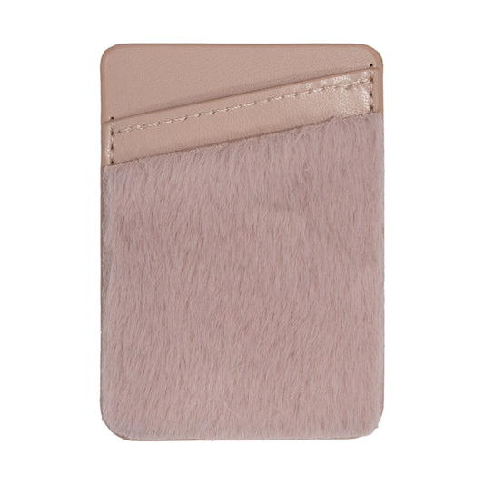 Rose Gold Pom Smartphone Wallet