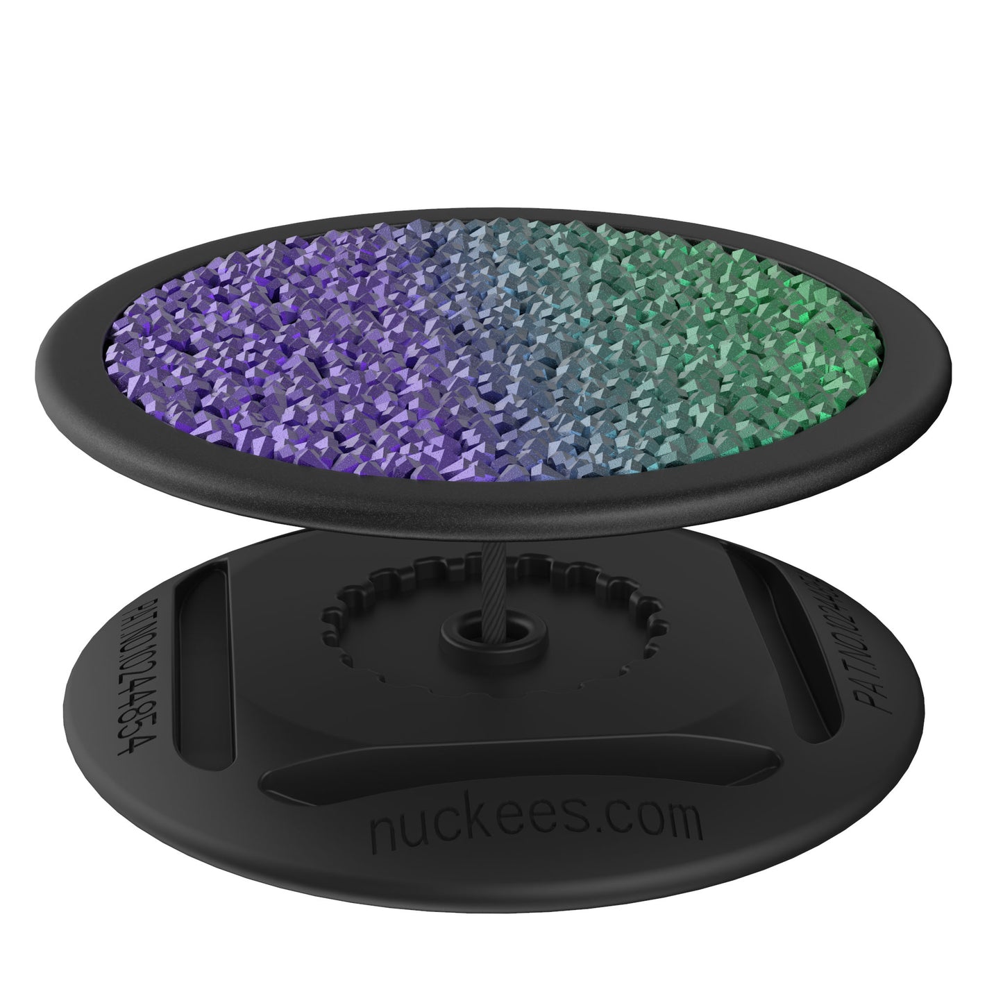 Green & Purple Ombre Crystal Cluster