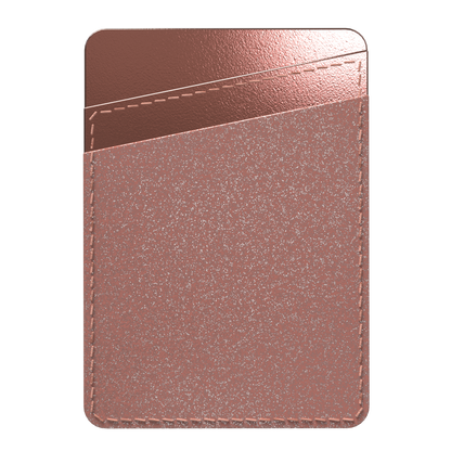 Rose Gold Glitter Smartphone Wallet