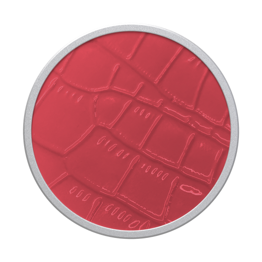 Watermelon Crocodile Vegan Leather