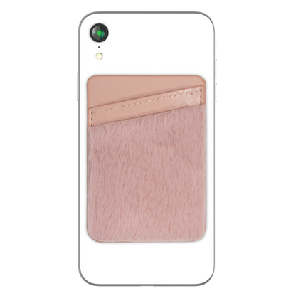 Rose Gold Pom Smartphone Wallet